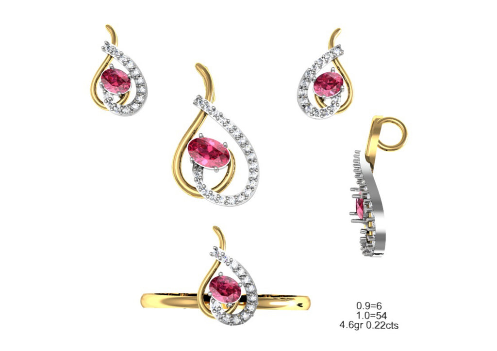 160 Pendant Sets STL & 3DM Files