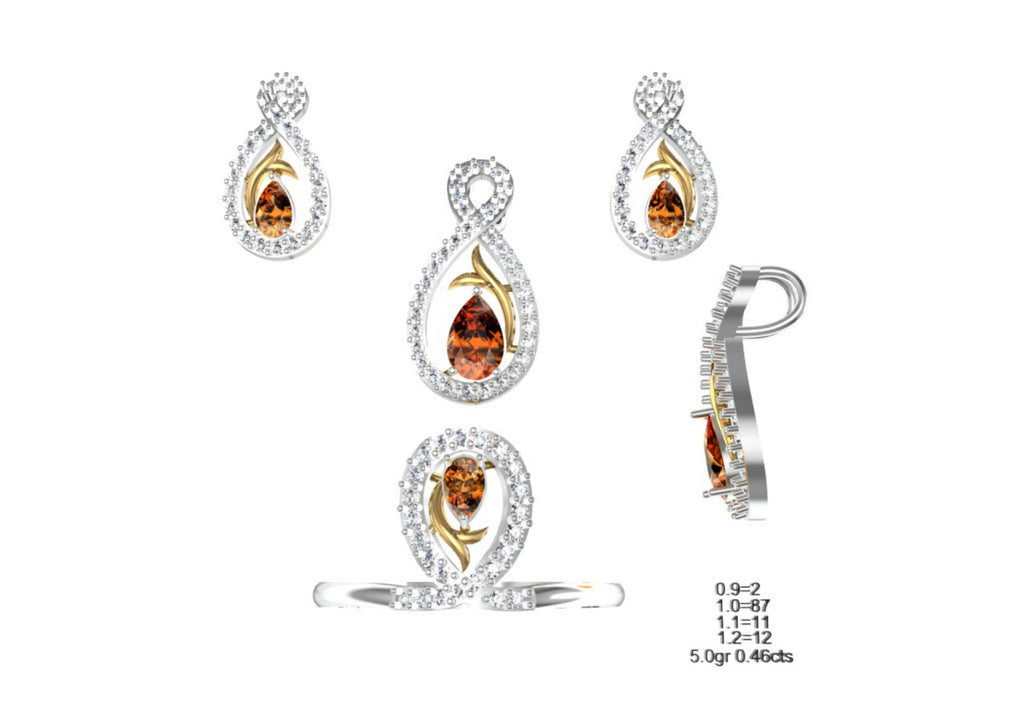 160 Pendant Sets STL & 3DM Files