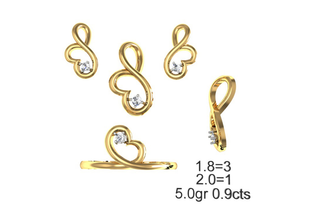 160 Pendant Sets STL & 3DM Files