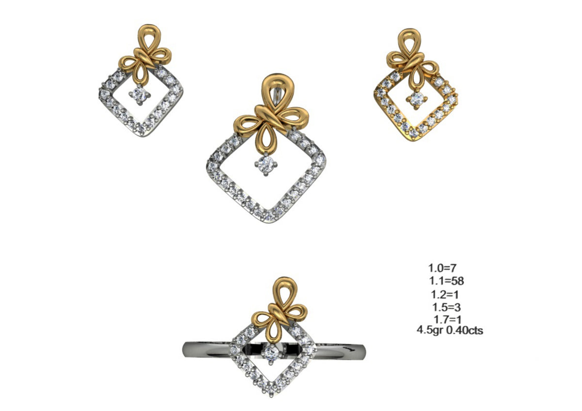 160 Pendant Sets STL & 3DM Files