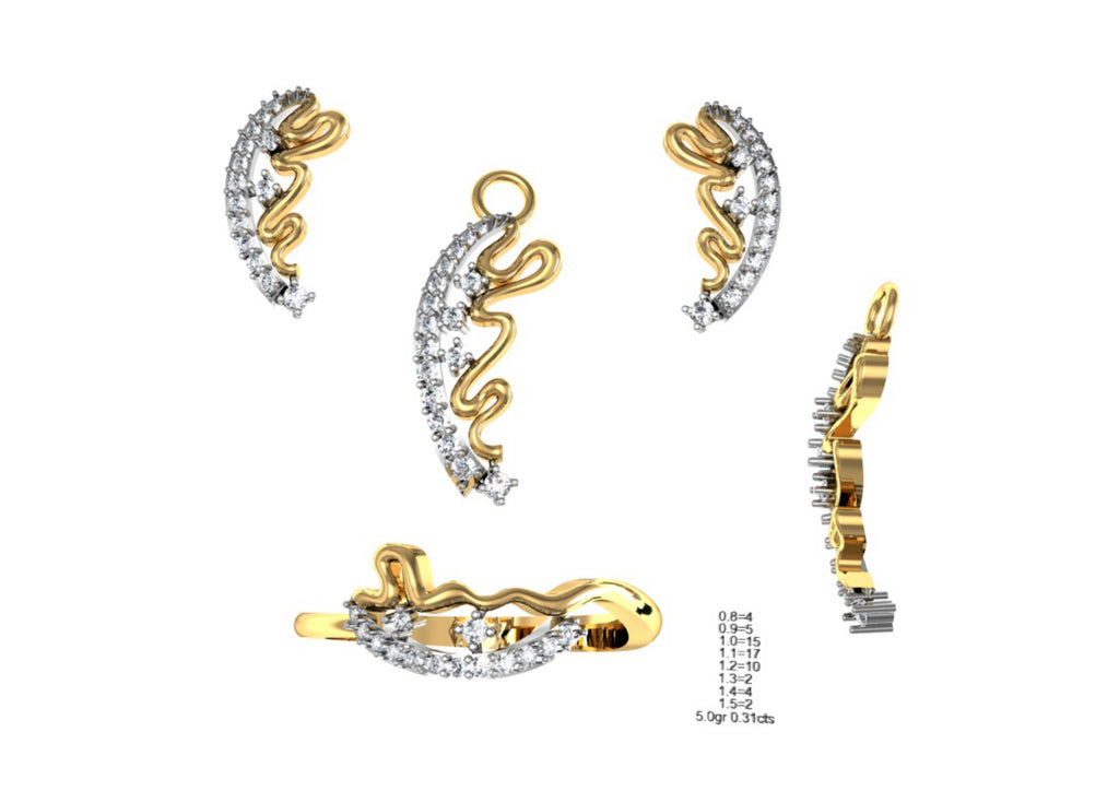 160 Pendant Sets STL & 3DM Files
