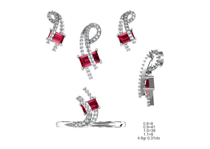 160 Pendant Sets STL & 3DM Files