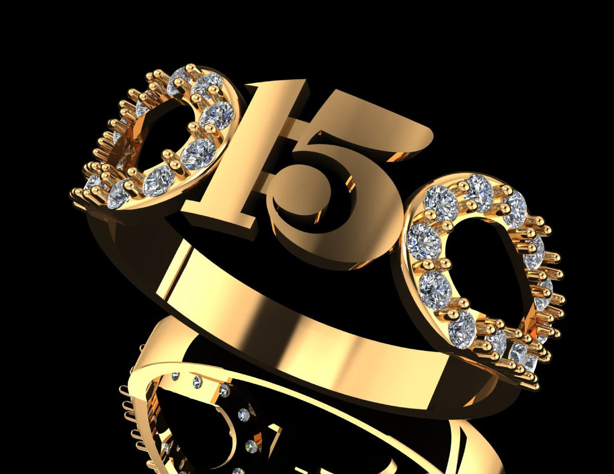 New 15 Celebration Rings STL & 3DM Files