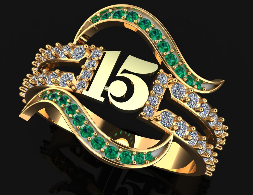New 15 Celebration Rings STL & 3DM Files