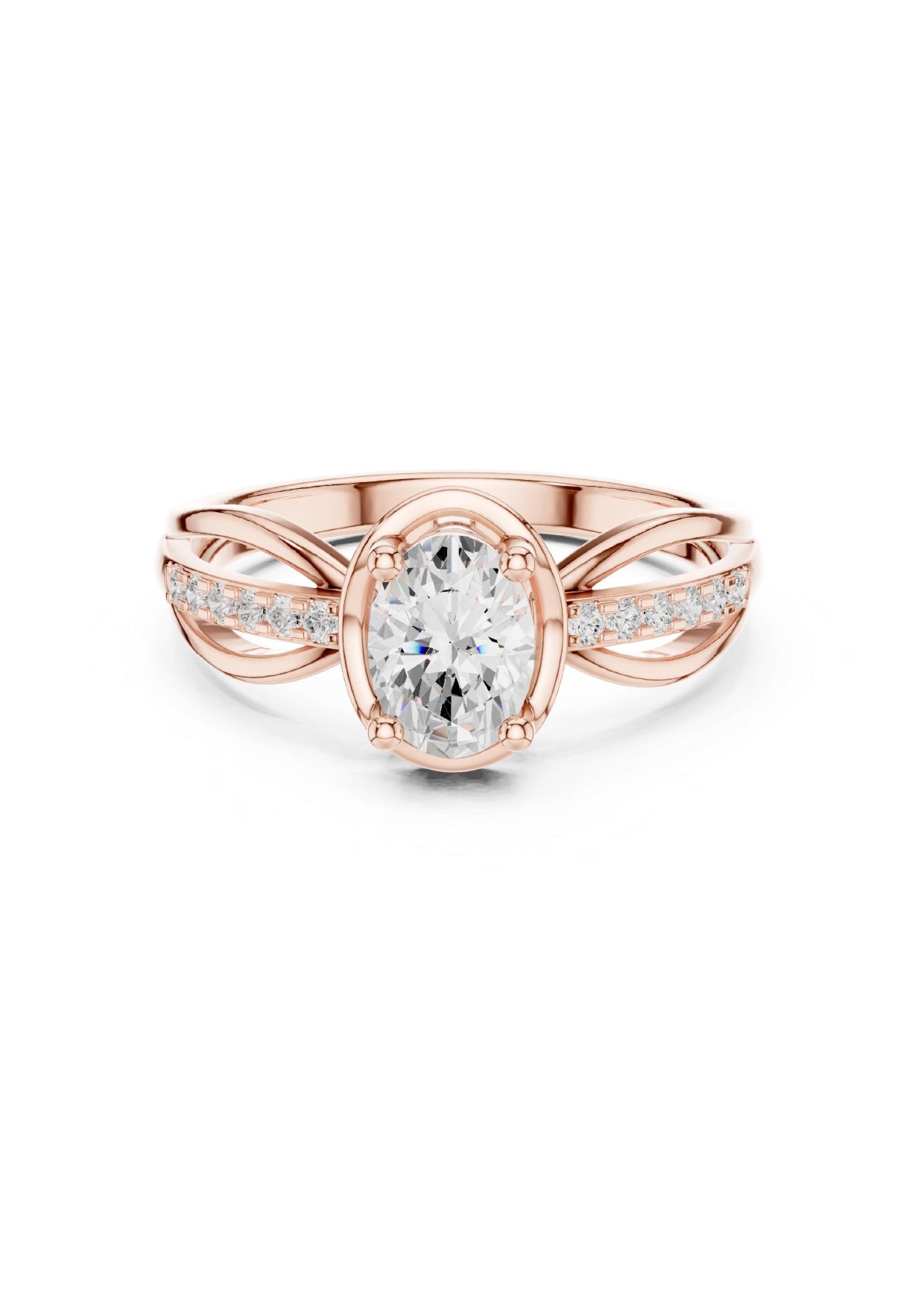 100 Soliter Ladies Rings STL & 3DM FIles