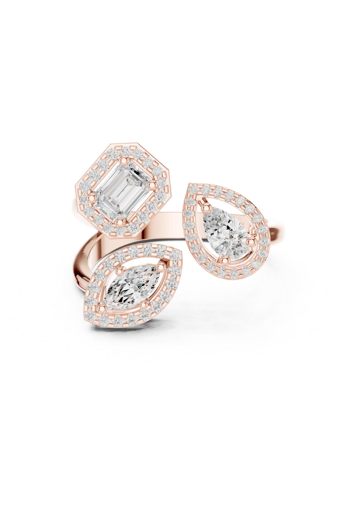 100 Soliter Ladies Rings STL & 3DM FIles