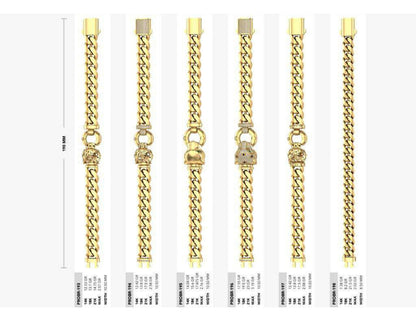 160 Chain Bracelets STL & 3DM Files