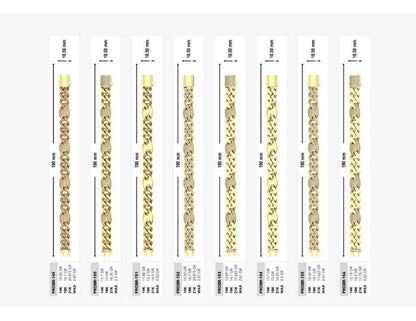 160 Chain Bracelets STL & 3DM Files