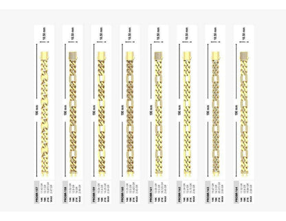 160 Chain Bracelets STL & 3DM Files