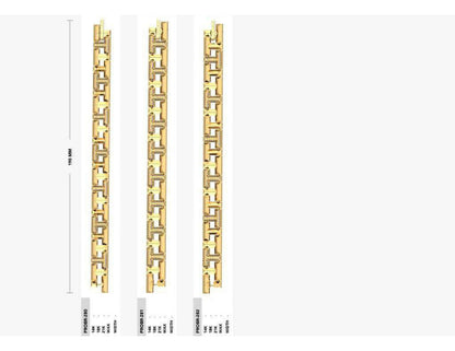 160 Chain Bracelets STL & 3DM Files