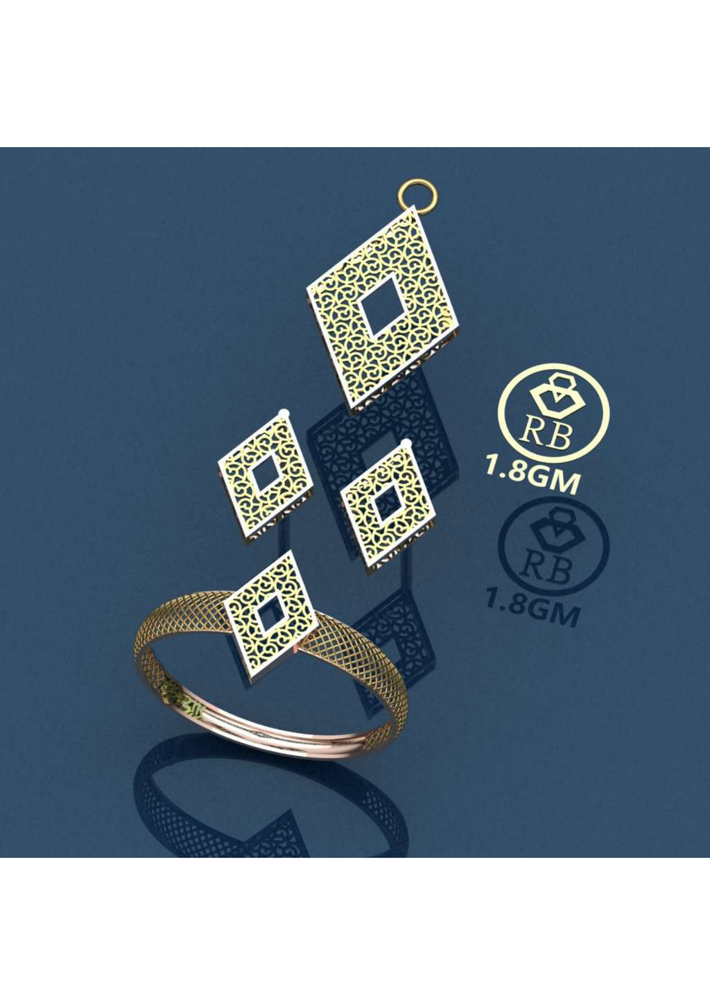 20 Turkish Complete Pendant Sets STL & 3DM Files