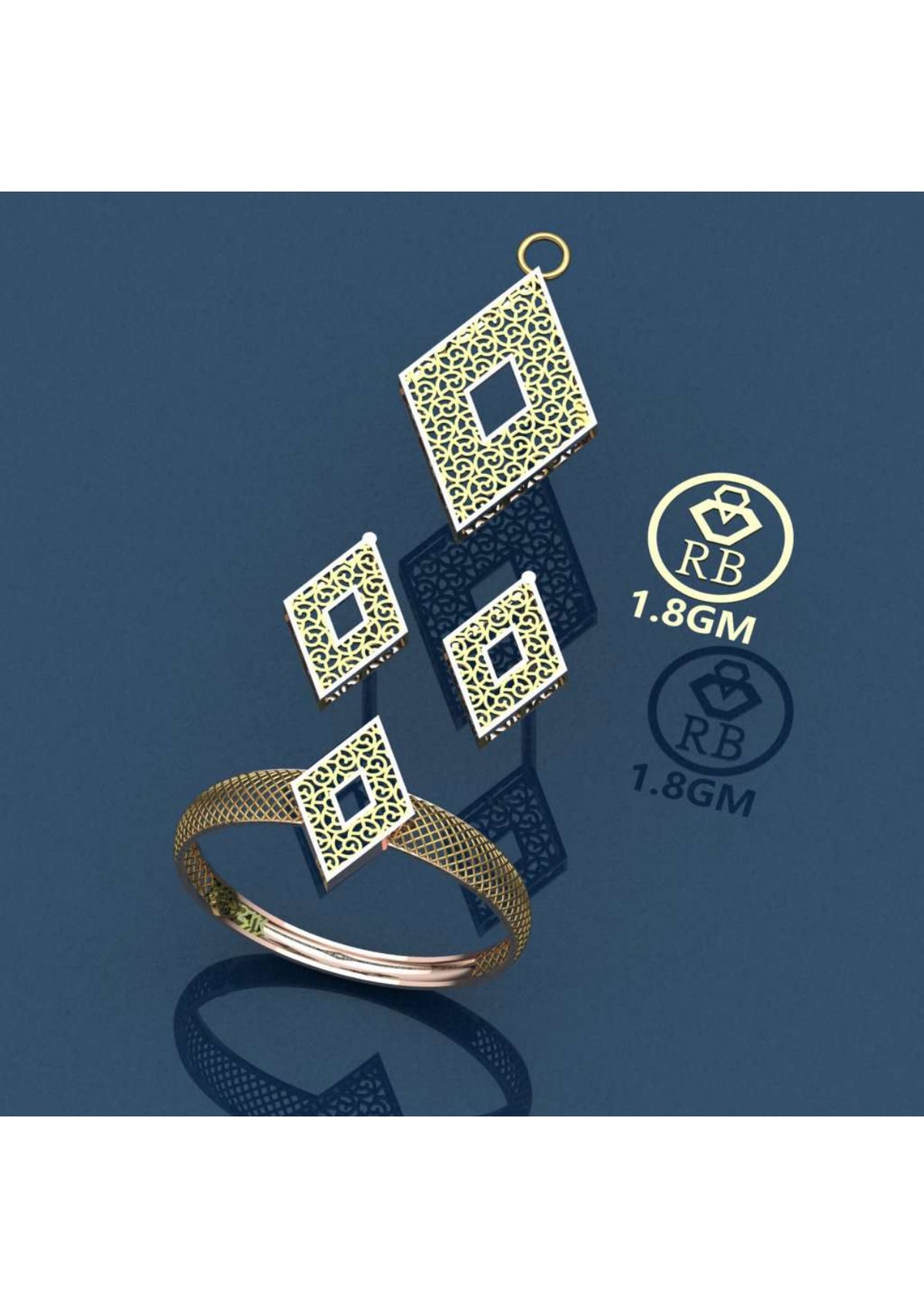 20 Turkish Complete Pendant Sets STL & 3DM Files