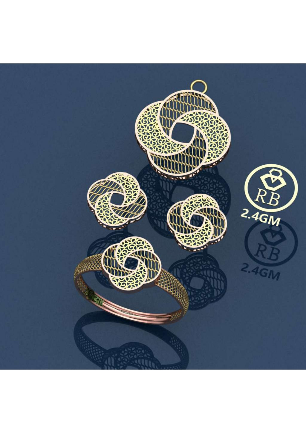 20 Turkish Complete Pendant Sets STL & 3DM Files