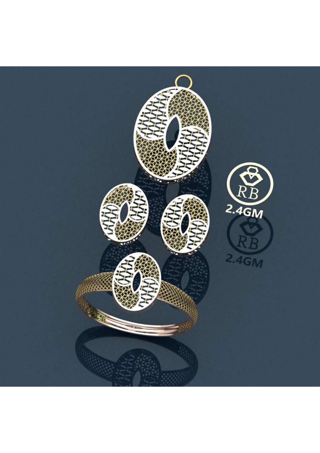 20 Turkish Complete Pendant Sets STL & 3DM Files