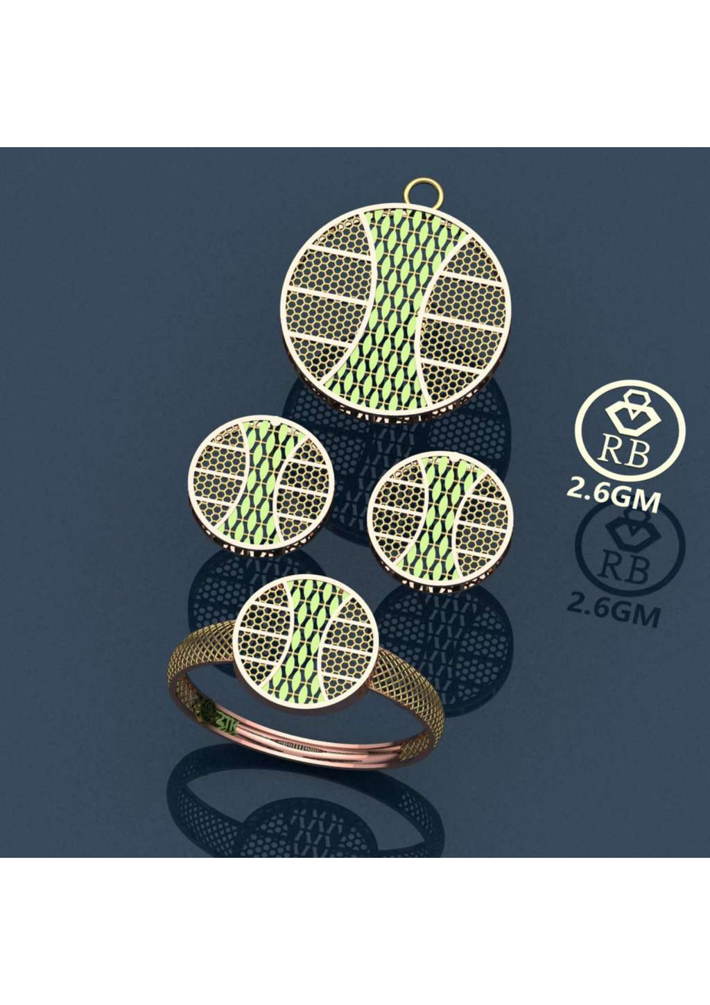 20 Turkish Complete Pendant Sets STL & 3DM Files