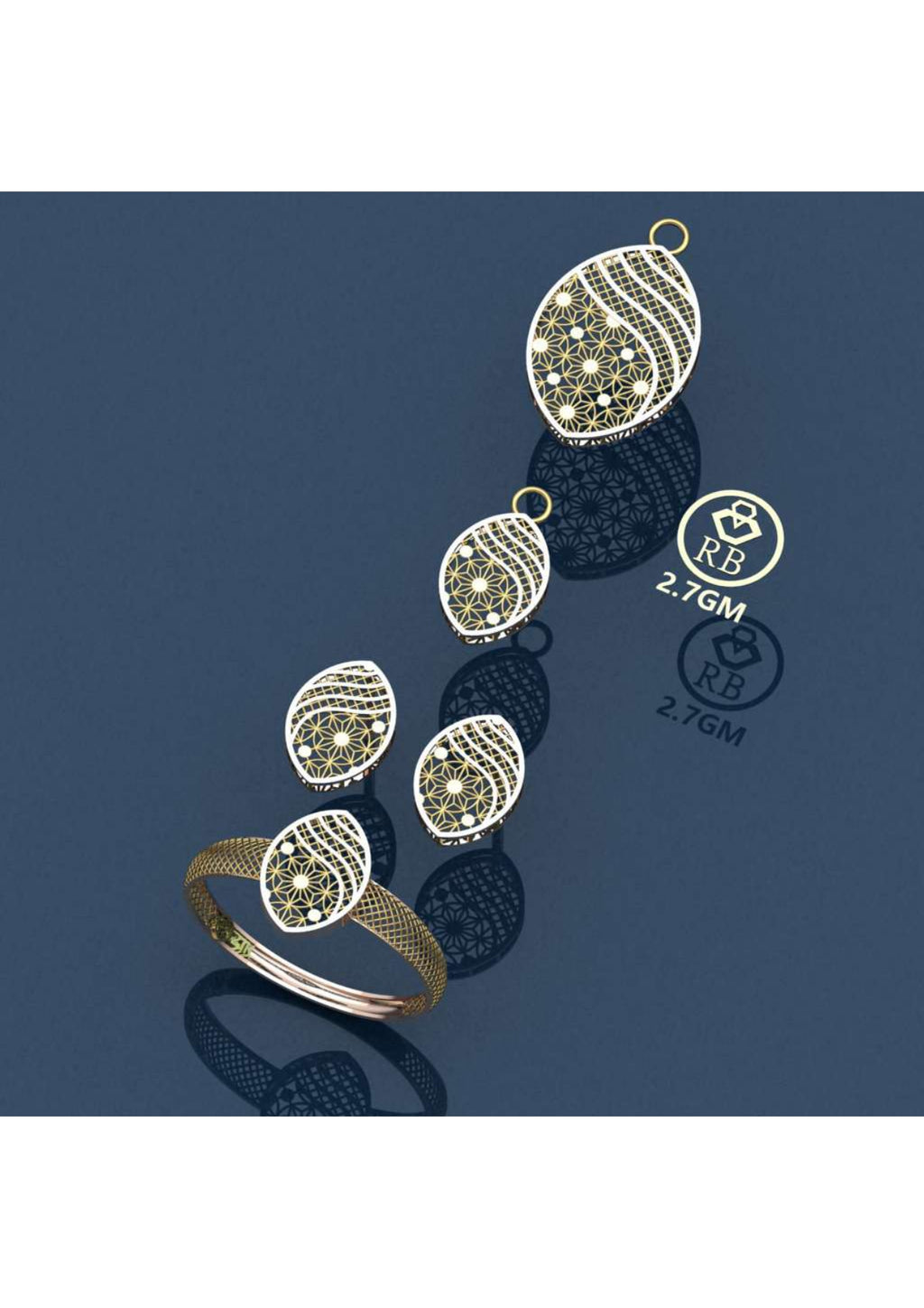 20 Turkish Complete Pendant Sets STL & 3DM Files