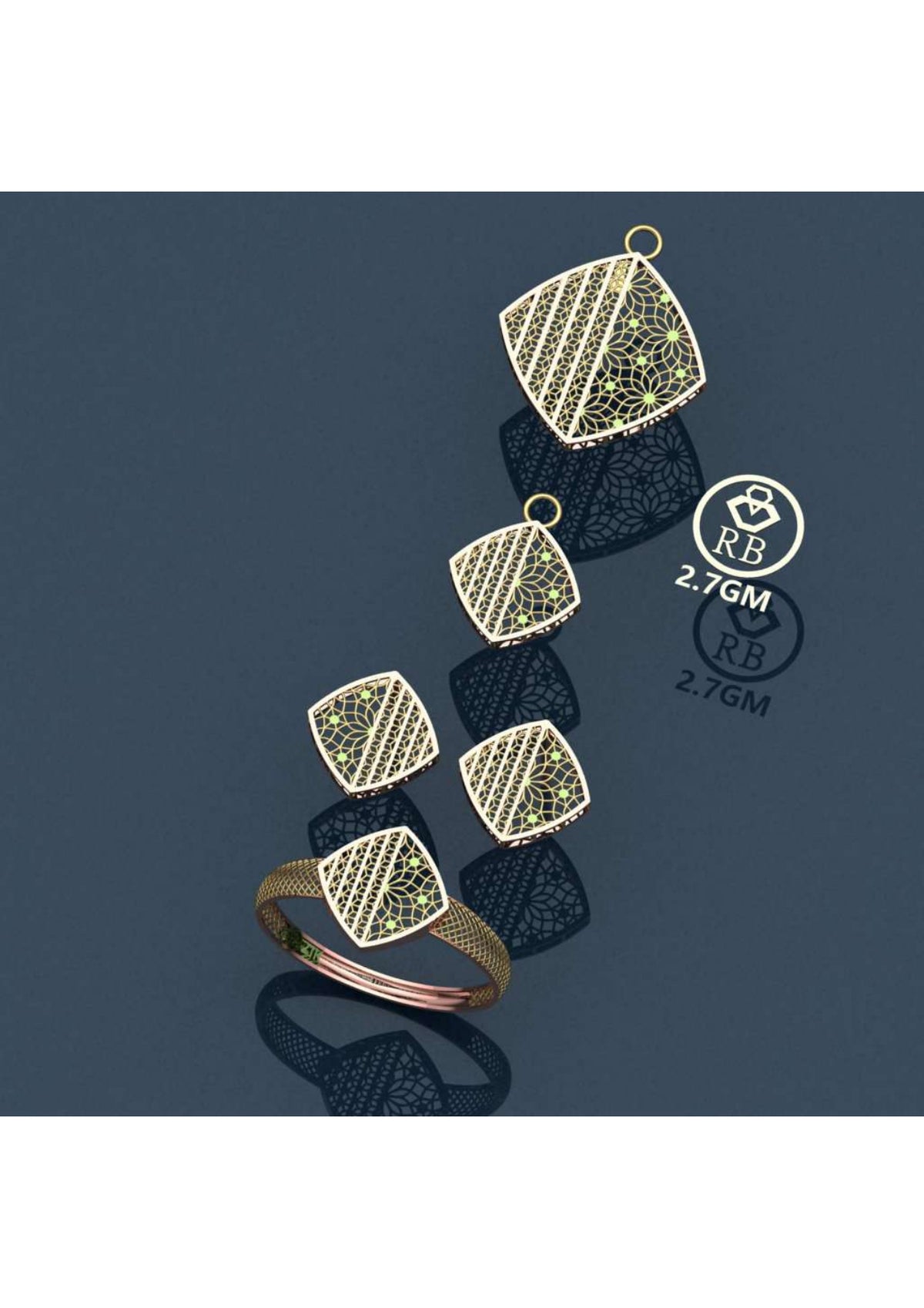 17 Turkish Pendent Sets STL & 3DM FIles