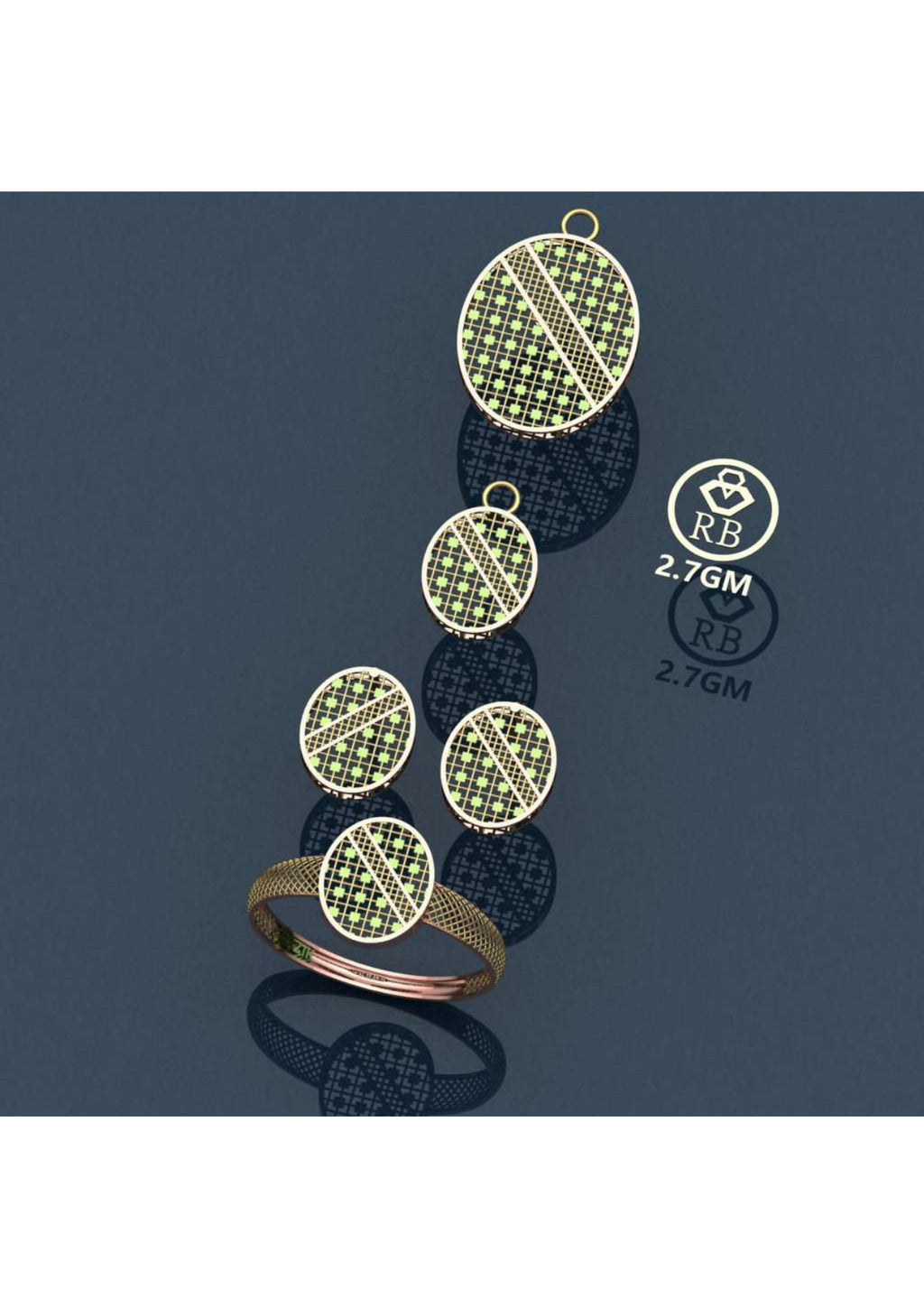 17 Turkish Pendent Sets STL & 3DM FIles