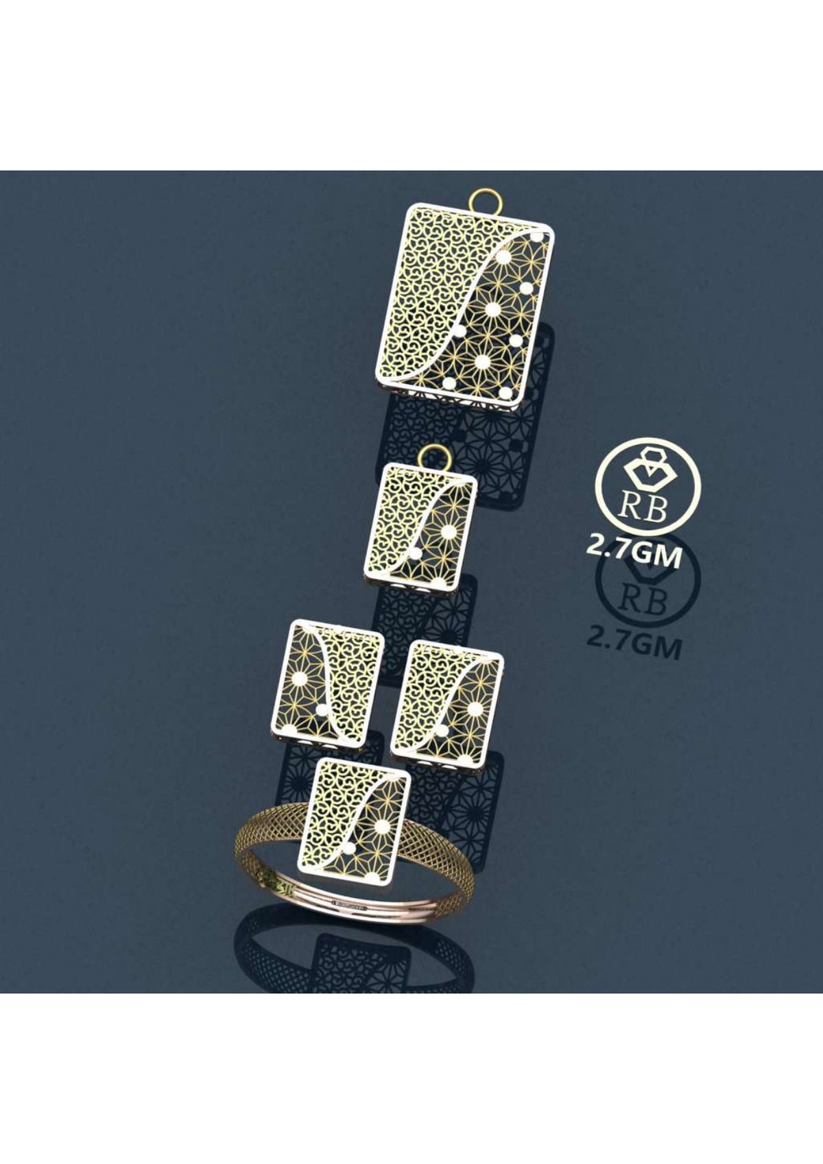 17 Turkish Pendent Sets STL & 3DM FIles