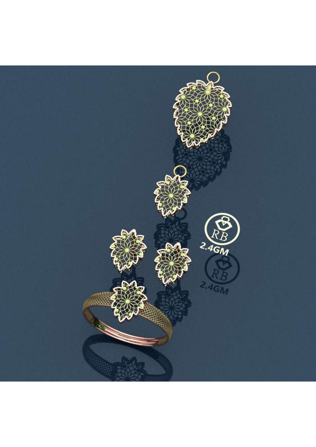 17 Turkish Pendent Sets STL & 3DM FIles