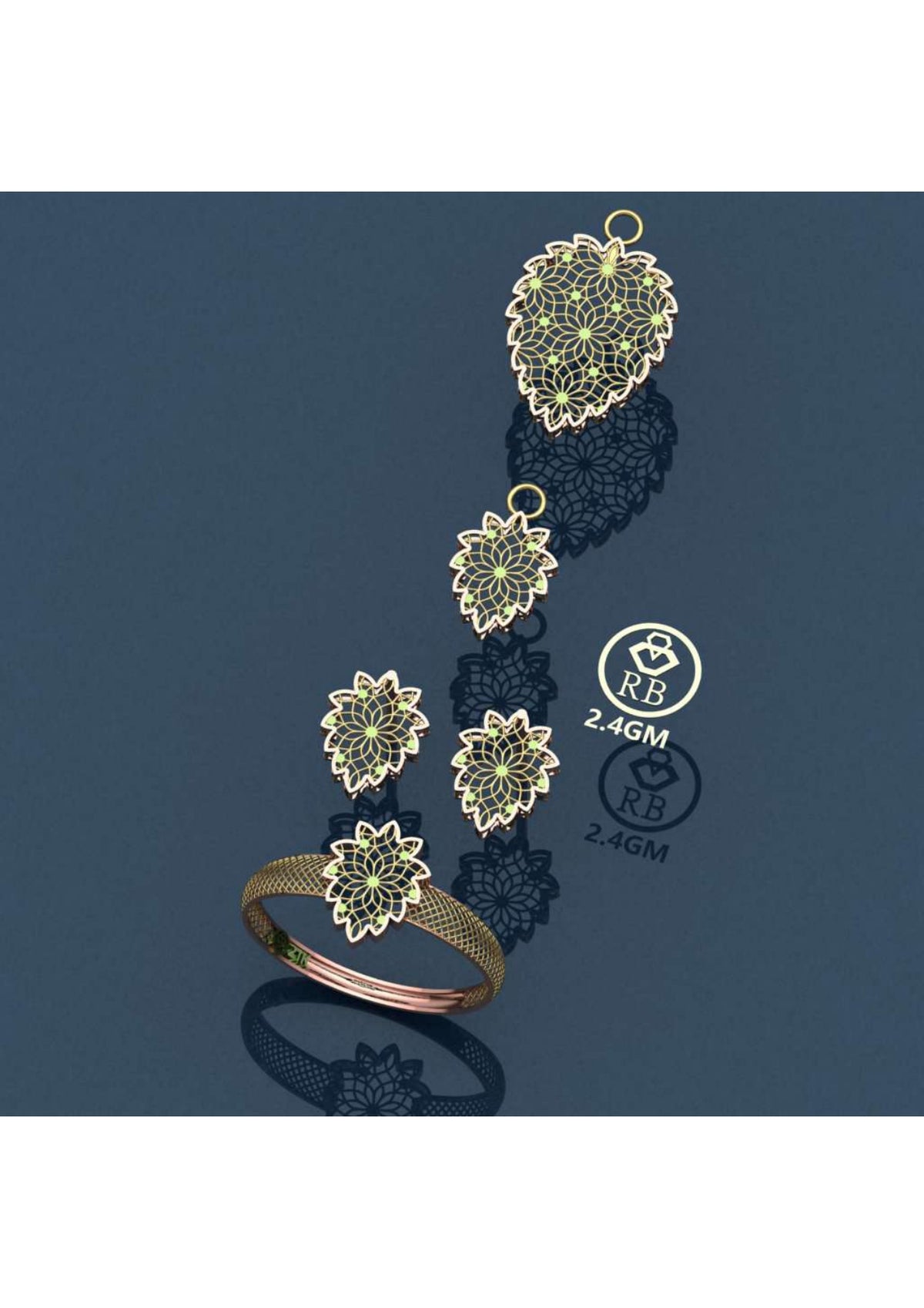17 Turkish Pendent Sets STL & 3DM FIles