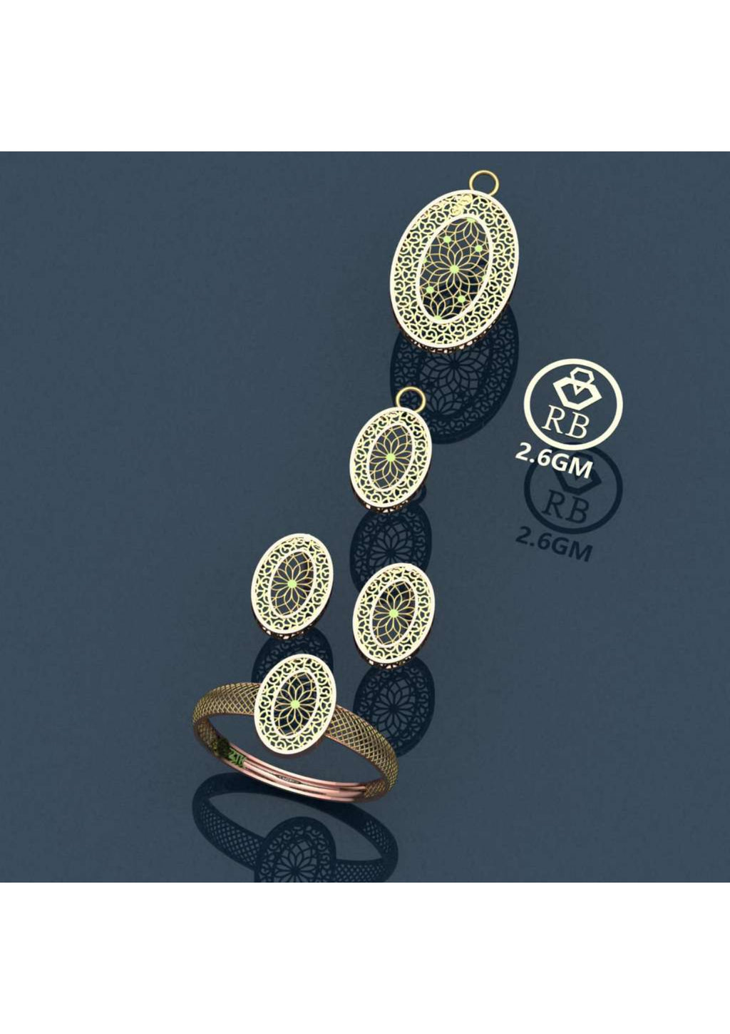 17 Turkish Pendent Sets STL & 3DM FIles