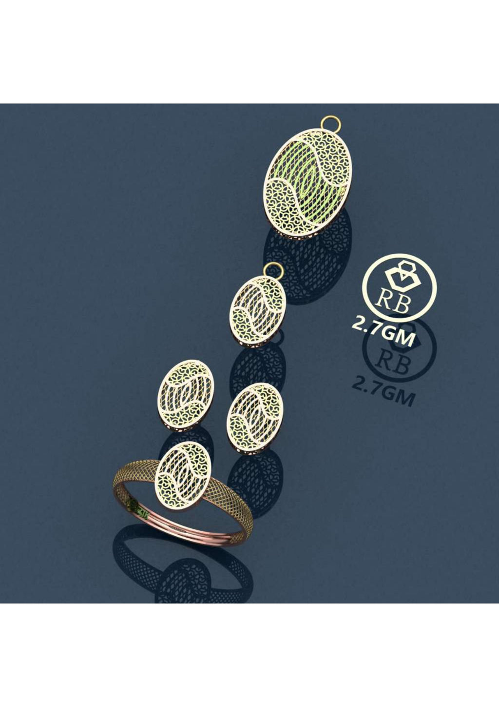 17 Turkish Pendent Sets STL & 3DM FIles
