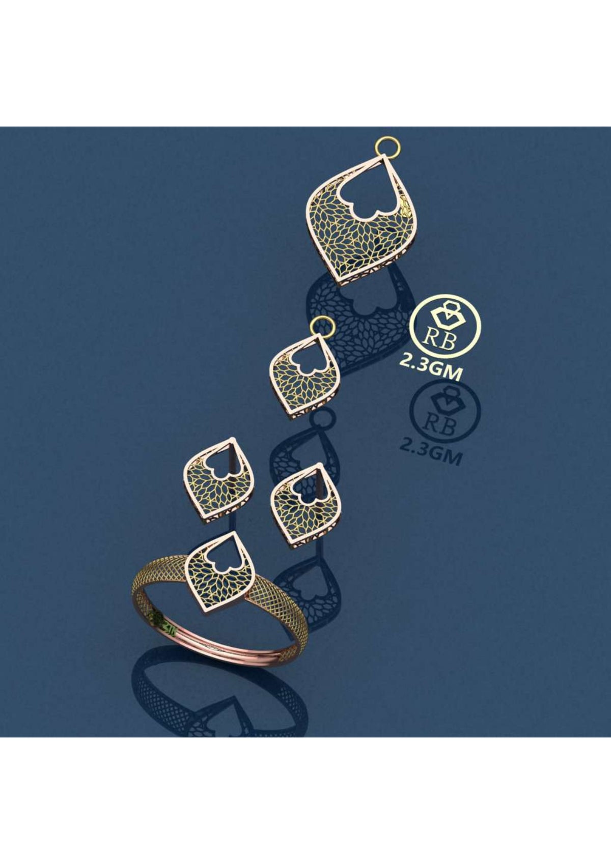 17 Turkish Pendent Sets STL & 3DM FIles