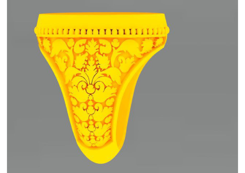 25 Single Stone Gent's Rings STL Files