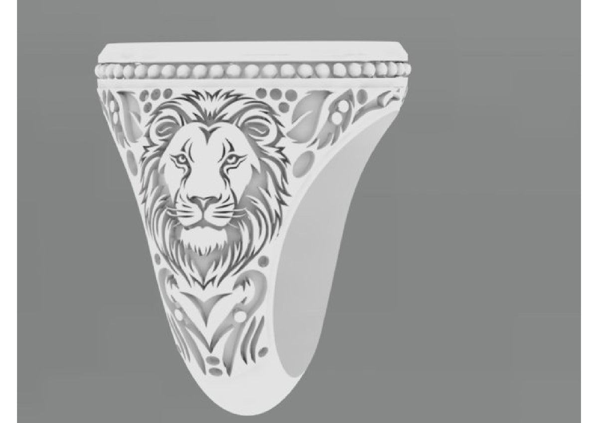 25 Single Stone Gent's Rings STL Files