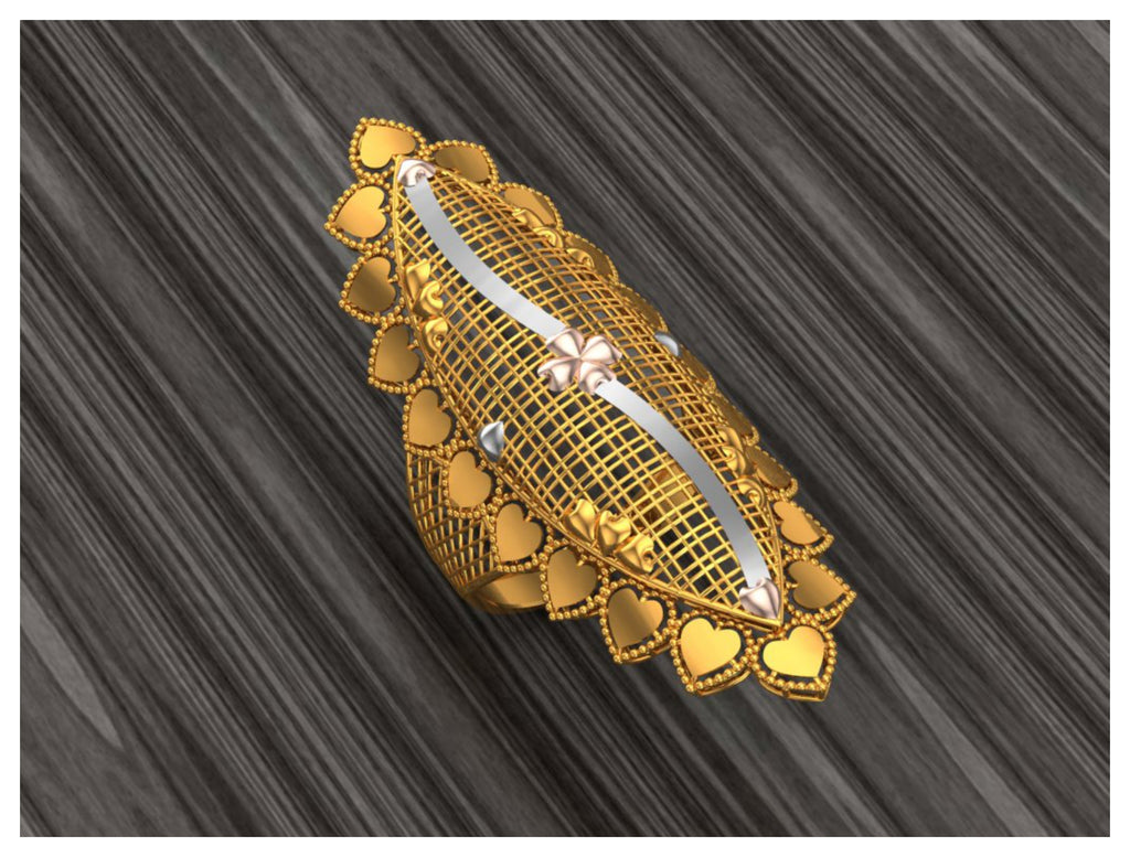 New 50 Arabic Style Long Rings STL Files