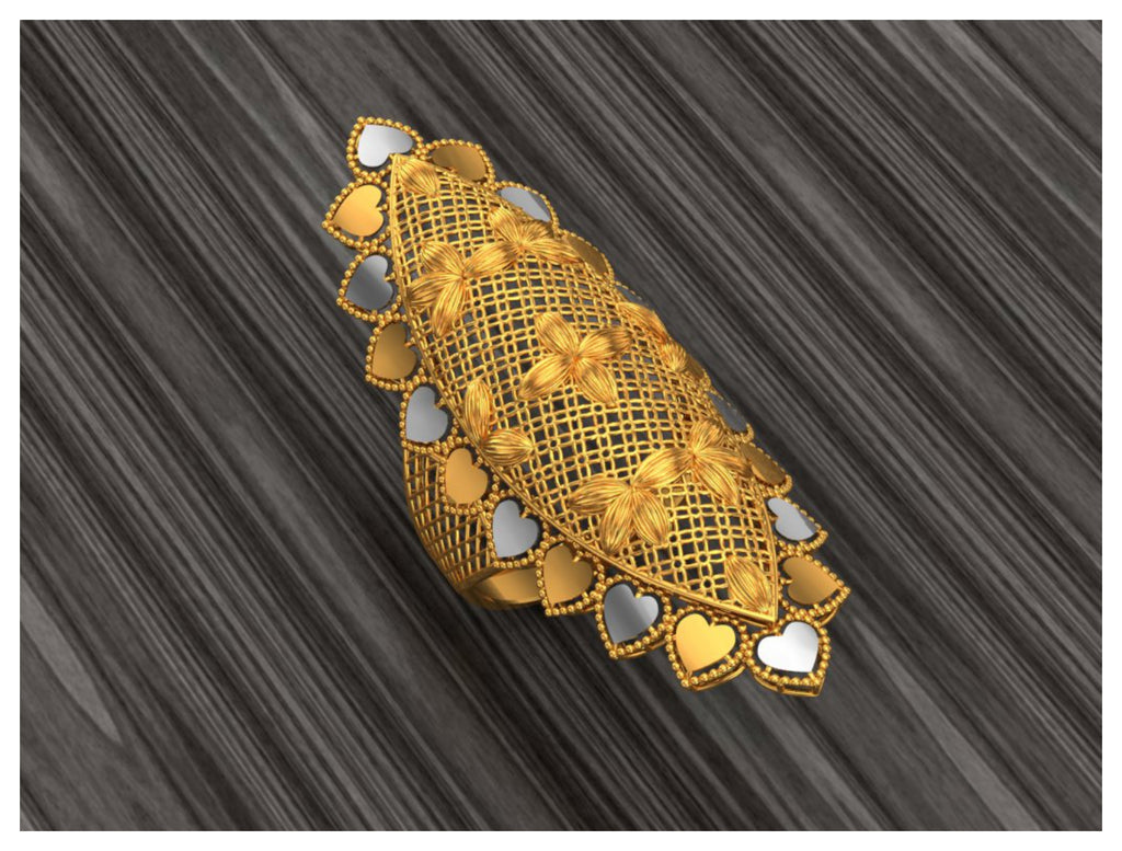 New 50 Arabic Style Long Rings STL Files