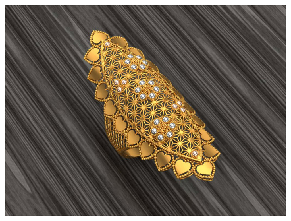 New 50 Arabic Style Long Rings STL Files