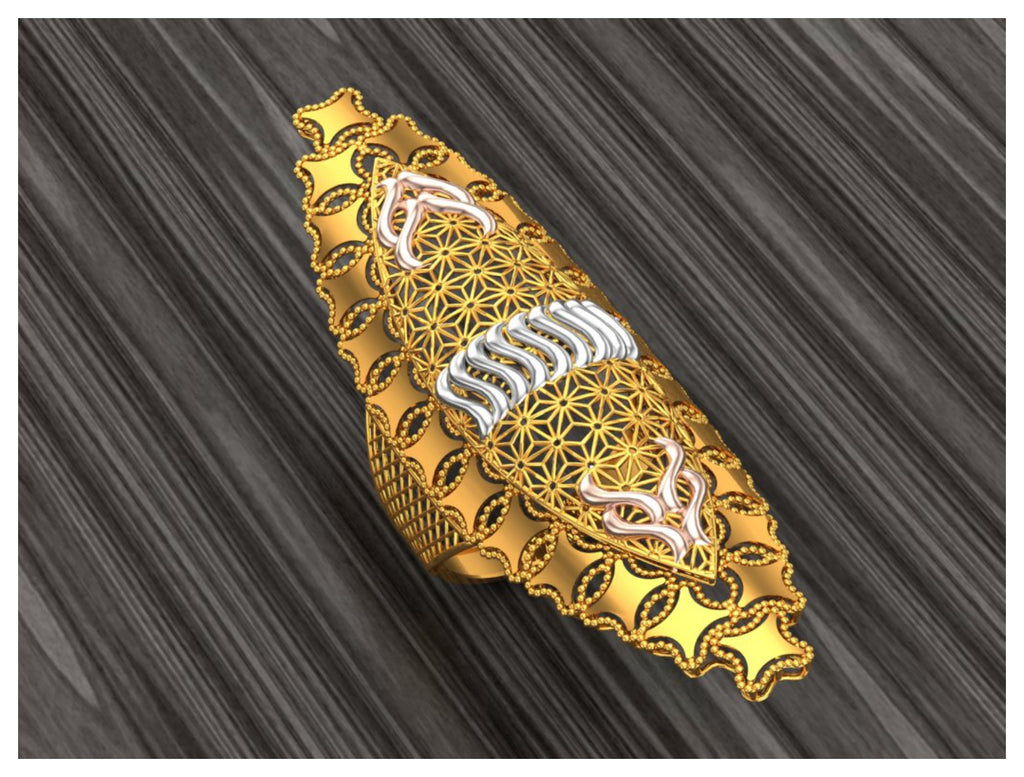 New 50 Arabic Style Long Rings STL Files