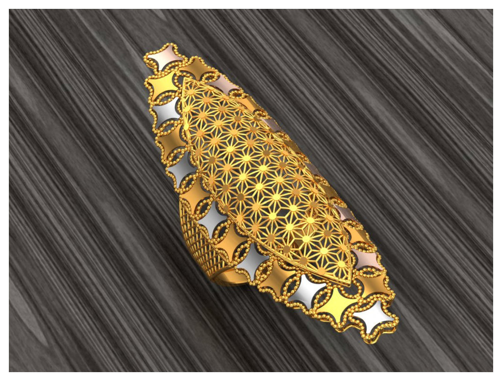 New 50 Arabic Style Long Rings STL Files