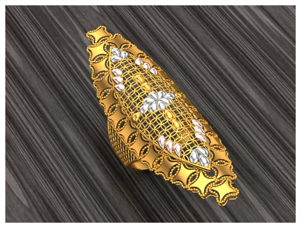New 50 Arabic Style Long Rings STL Files