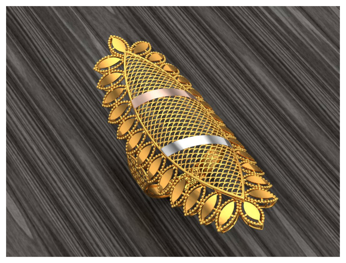New 50 Arabic Style Long Rings STL Files