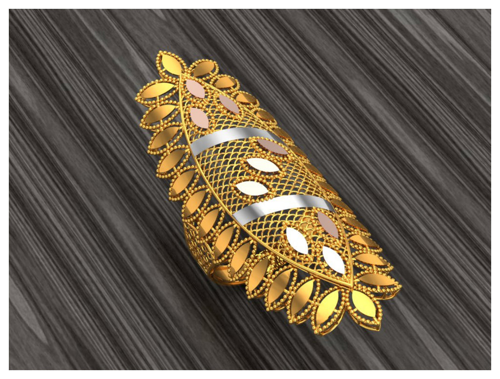 New 50 Arabic Style Long Rings STL Files