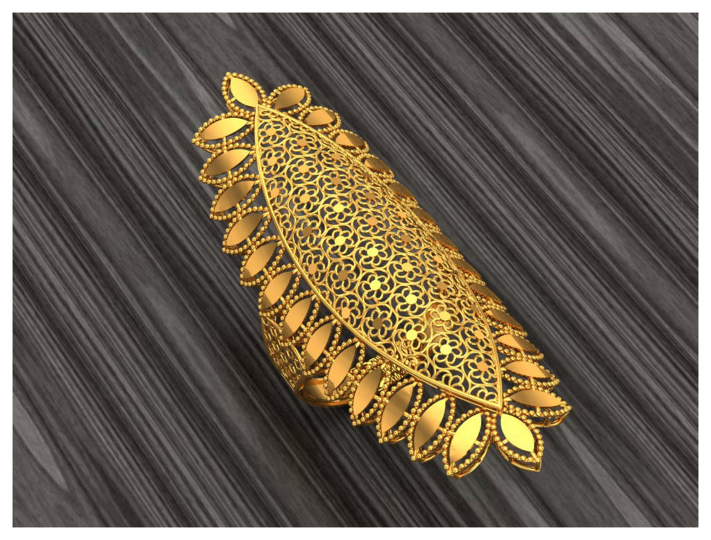 New 50 Arabic Style Long Rings STL Files