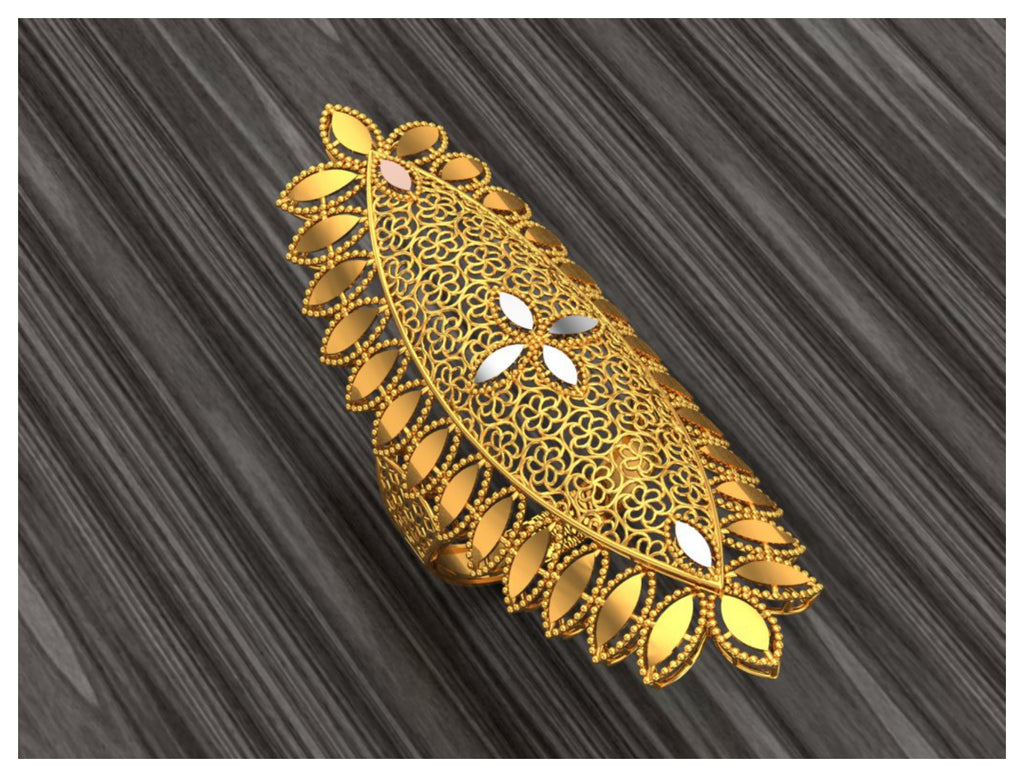 New 50 Arabic Style Long Rings STL Files