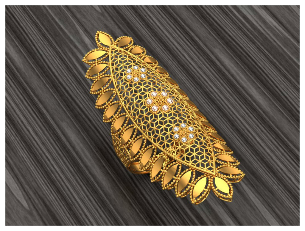 New 50 Arabic Style Long Rings STL Files