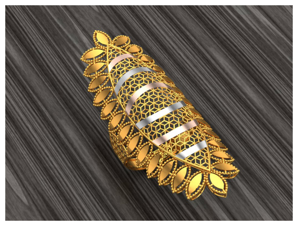 New 50 Arabic Style Long Rings STL Files