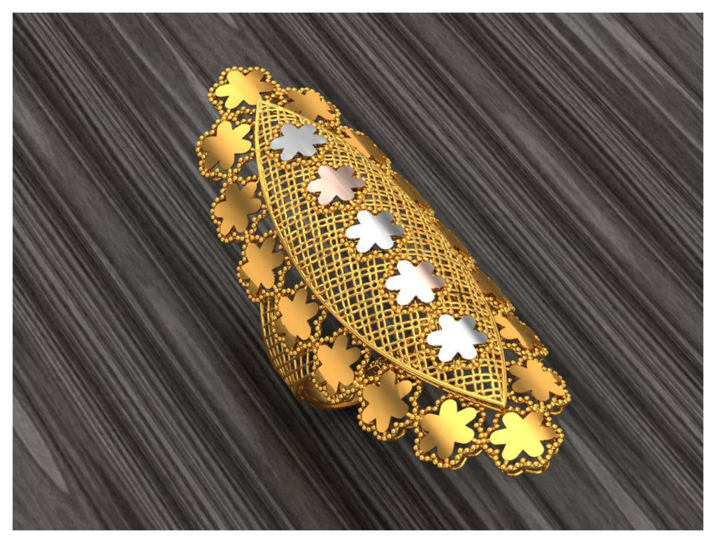 New 50 Arabic Style Long Rings STL Files