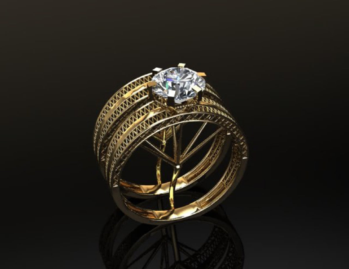 60 Pair RIngs STL Files