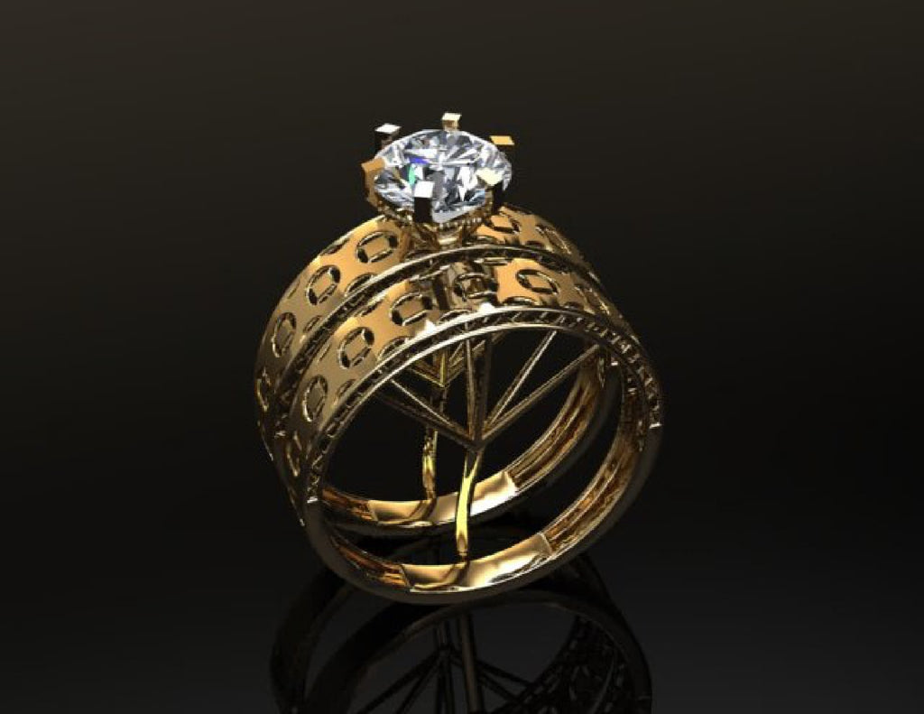 60 Pair RIngs STL Files