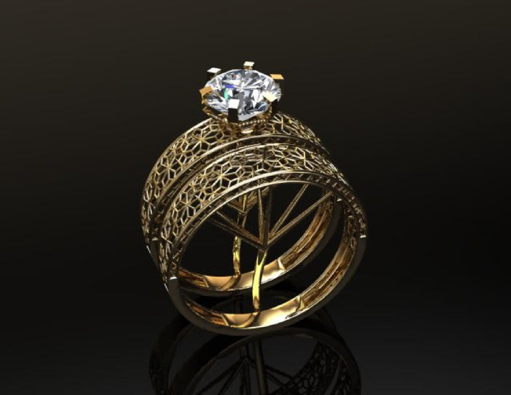 60 Pair RIngs STL Files