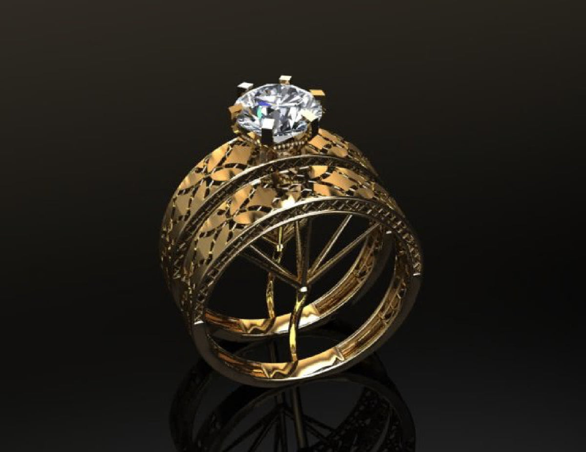 60 Pair RIngs STL Files