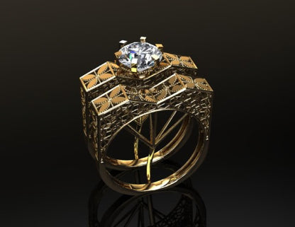 60 Pair RIngs STL Files