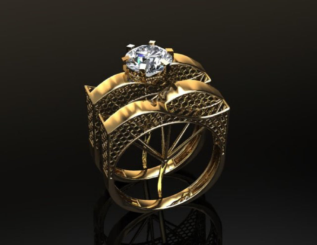 60 Pair RIngs STL Files