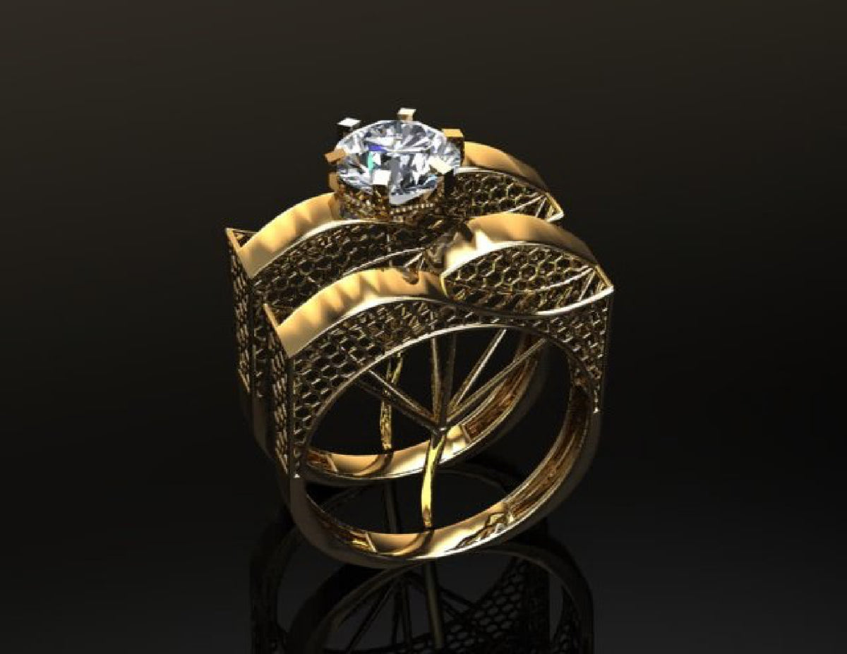 60 Pair RIngs STL Files